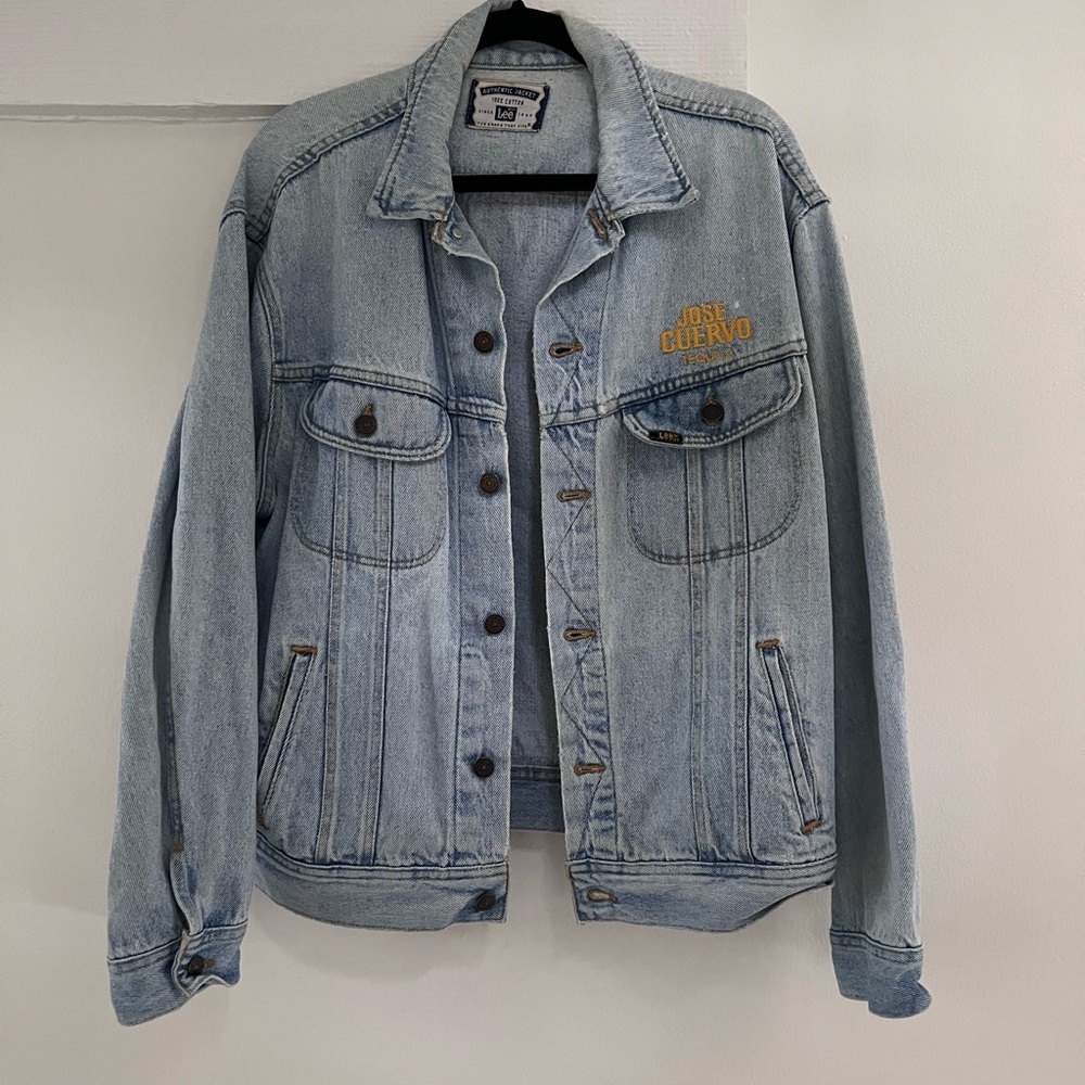 Vintage Denim Jacket Lee Jose Cuervo